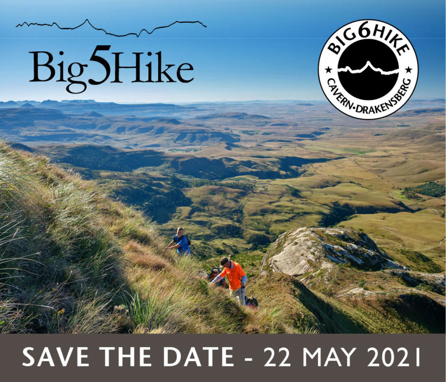Big 5 Hike Save the Date 22 May 2021